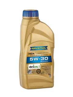 1111125-001-01-999 Motorový olej RAVENOL HDX SAE 5W-30 RAVENOL