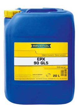 1223202-020-01-999 RAVENOL převodový olej EPX SAE 90 GL-5 - 20 litrů | 1223202-020-01-999 RAVENOL