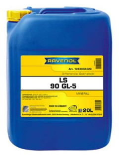 1223302-020-01-999 Olej do diferenciálu RAVENOL Sperrdifferential Hypoid Getriebeöl LS SAE 90 RAVENOL