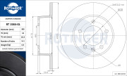 RT 1584-GL Brzdový kotouč GRAPHITE LINE ROTINGER