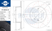 RT 1584-GL T3 Brzdový kotouč GRAPHITE DRILLED ROTINGER