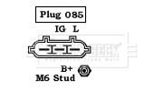 BBA3053 BORG & BECK alternátor BBA3053 BORG & BECK