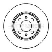 BBD4019 BORG & BECK brzdový kotúč BBD4019 BORG & BECK