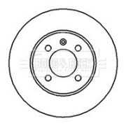 BBD4037 Brzdový kotouč BORG & BECK