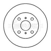 BBD4040 Brzdový kotouč BORG & BECK