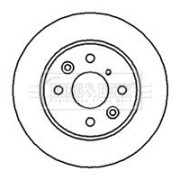 BBD4152 Brzdový kotouč BORG & BECK