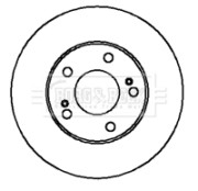 BBD4162 Brzdový kotouč BORG & BECK