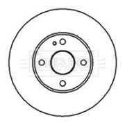BBD4226 BORG & BECK brzdový kotúč BBD4226 BORG & BECK
