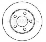 BBD4236 Brzdový kotouč BORG & BECK