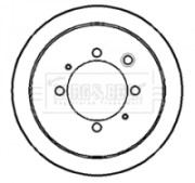 BBD4269 Brzdový kotouč BORG & BECK