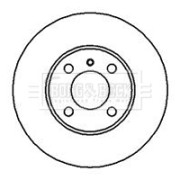 BBD4288 Brzdový kotouč BORG & BECK