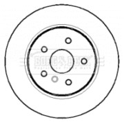 BBD4408 Brzdový kotouč BORG & BECK