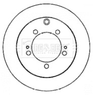 BBD4556 Brzdový kotouč BORG & BECK