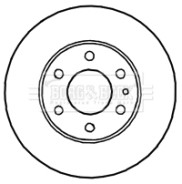 BBD4709 Brzdový kotouč BORG & BECK