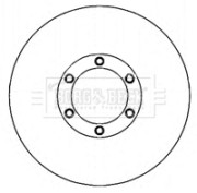 BBD4750 Brzdový kotouč BORG & BECK