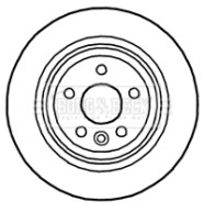 BBD4759 Brzdový kotouč BORG & BECK