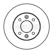 BBD4841 Brzdový kotouč BORG & BECK