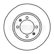 BBD4849 Brzdový kotouč BORG & BECK