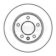 BBD4887 Brzdový kotouč BORG & BECK
