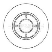 BBD4893 Brzdový kotouč BORG & BECK