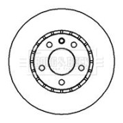 BBD4908 Brzdový kotouč BORG & BECK