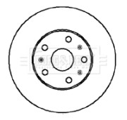 BBD4930 Brzdový kotouč BORG & BECK