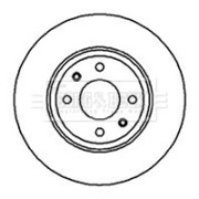 BBD4976 Brzdový kotouč BORG & BECK