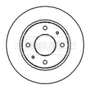 BBD4991 Brzdový kotouč BORG & BECK