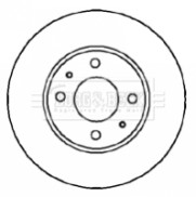 BBD5005 Brzdový kotouč BORG & BECK