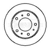 BBD5032 Brzdový kotouč BORG & BECK