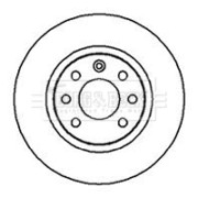 BBD5039 Brzdový kotouč BORG & BECK