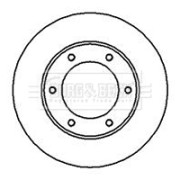 BBD5048 BORG & BECK brzdový kotúč BBD5048 BORG & BECK