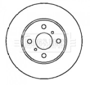 BBD5066 Brzdový kotouč BORG & BECK