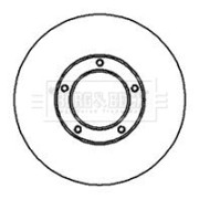 BBD5105 Brzdový kotouč BORG & BECK
