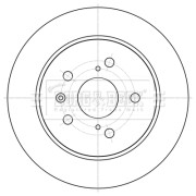 BBD5199 Brzdový kotouč BORG & BECK
