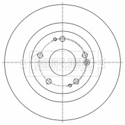 BBD5529 BORG & BECK brzdový kotúč BBD5529 BORG & BECK