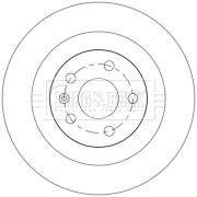 BBD5555 Brzdový kotouč BORG & BECK