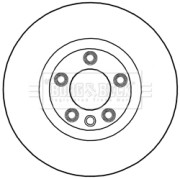 BBD5994S BORG & BECK brzdový kotúč BBD5994S BORG & BECK