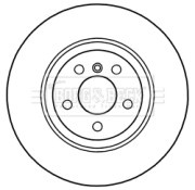 BBD6041S Brzdový kotouč BORG & BECK