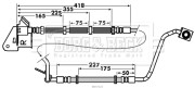 BBH7626 Brzdová hadice BORG & BECK