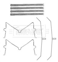 BBK1588 BORG & BECK sada príslużenstva oblożenia kotúčovej brzdy BBK1588 BORG & BECK