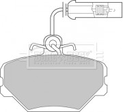 BBP1086 Sada brzdových destiček, kotoučová brzda BORG & BECK