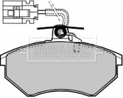 BBP1127 Sada brzdových destiček, kotoučová brzda BORG & BECK