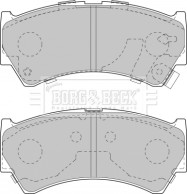 BBP1827 Sada brzdových destiček, kotoučová brzda BORG & BECK