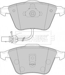 BBP1841 Sada brzdových destiček, kotoučová brzda BORG & BECK