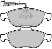 BBP2160 Sada brzdových destiček, kotoučová brzda BORG & BECK