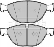 BBP2262 Sada brzdových destiček, kotoučová brzda BORG & BECK