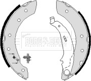 BBS6233 Sada brzdových čelistí BORG & BECK