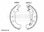 BBS6515 Sada brzdových čelistí BORG & BECK