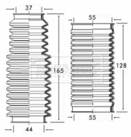 BSG3159 BORG & BECK manżeta riadenia BSG3159 BORG & BECK